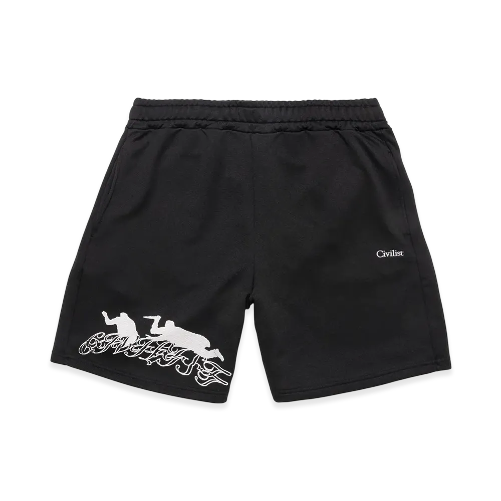 Civilist Mesh Shorts "Black"