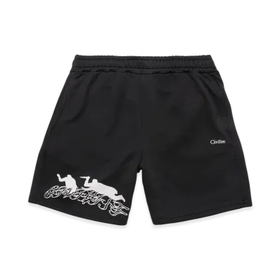 Civilist Mesh Shorts "Black"