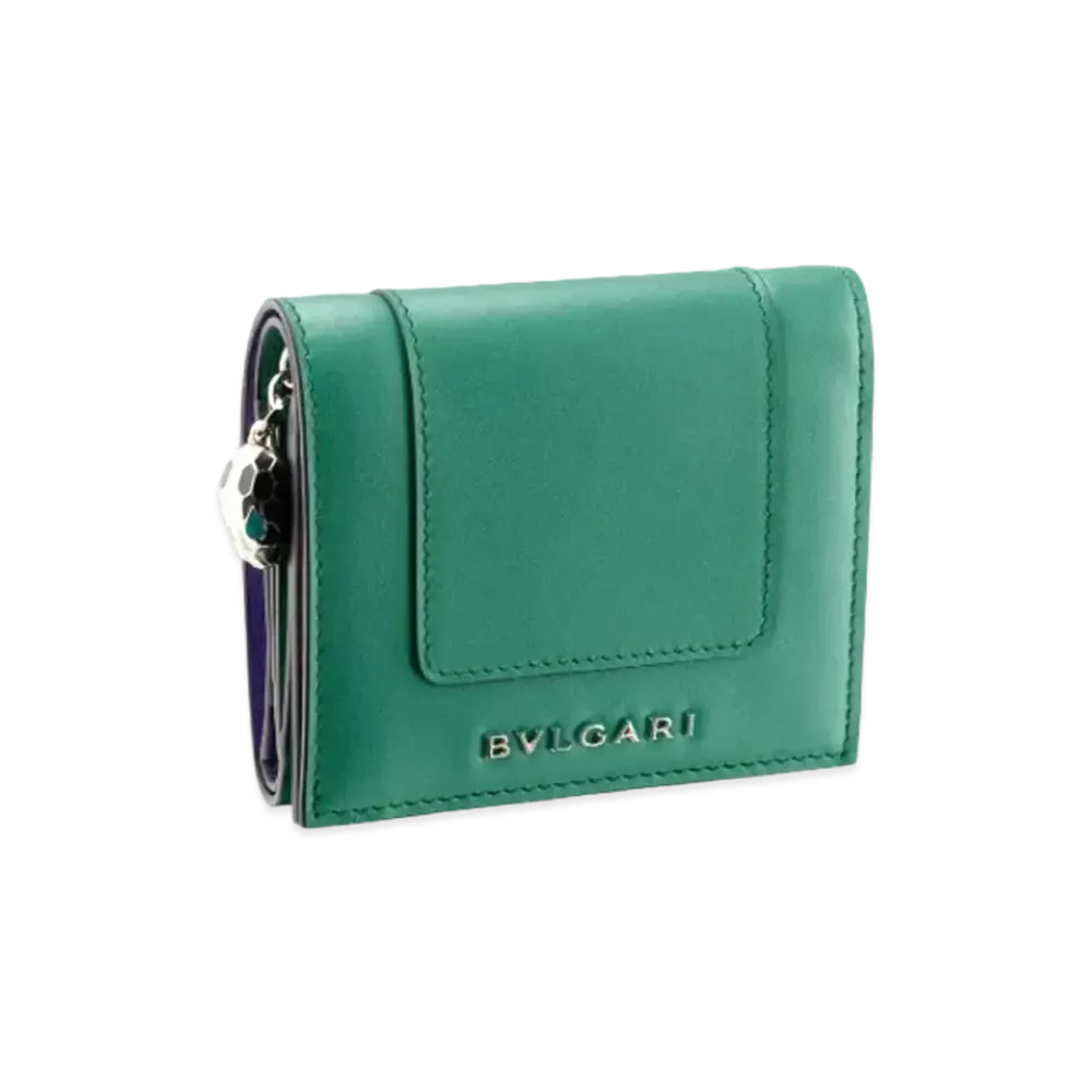 BVLGARI Serpenti Forever Wallet "Green"