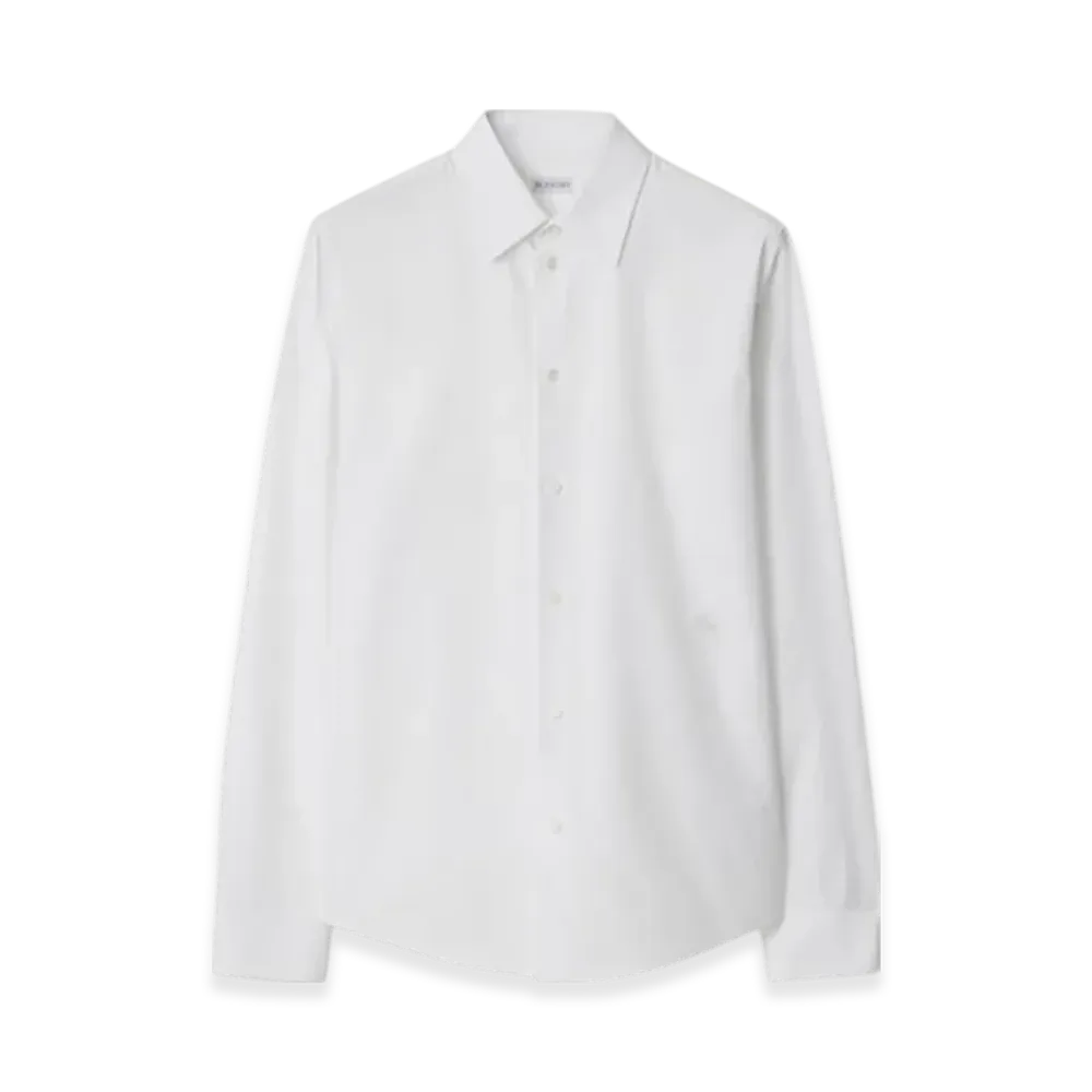 Burberry Cotton Formal Shirt "White"