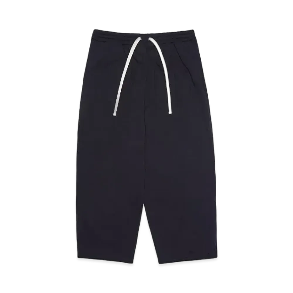 my beautiful landlet TIGHT TENION FLEECY FABRIC WIDE PANTS"NVY"