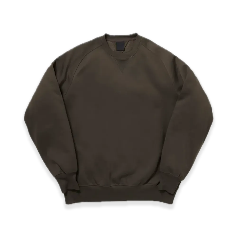 DAIWA PIER39 Tech Sweat Crew Freedom Sleeve "Brownkhaki"