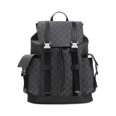 GUCCI GG Supreme Canvas Large Backpack "Black"