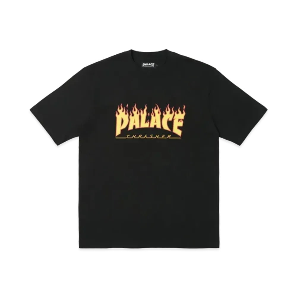 PALACE x THRASHER T-Shirt "Black"