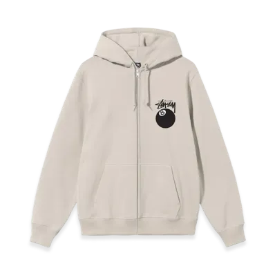 Stussy 8 Ball Zip Hoodie - 22SS "Smoke"