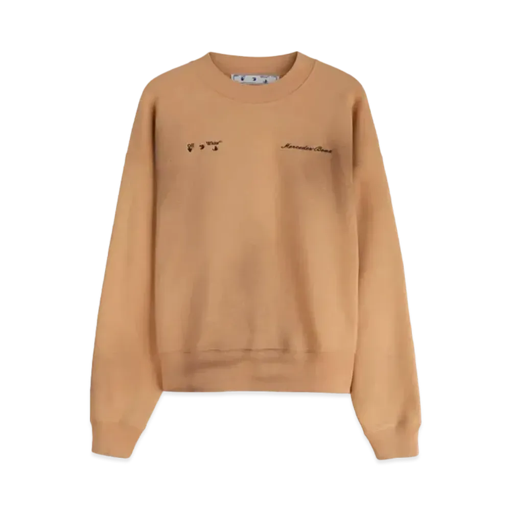 OFF-WHITE C/O Project Maybach L/S Sweatshirt "Beige"