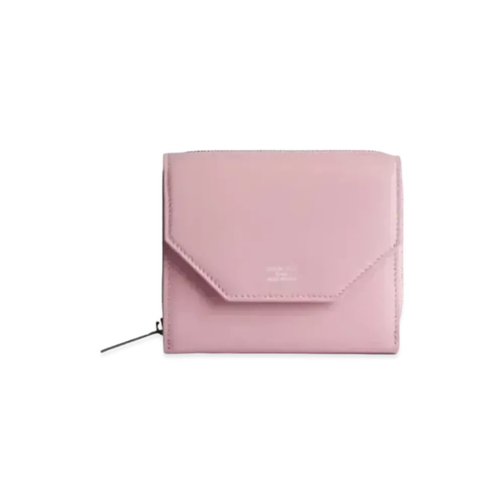 BALENCIAGA Envelope Flap Compact Wallet "Pink"