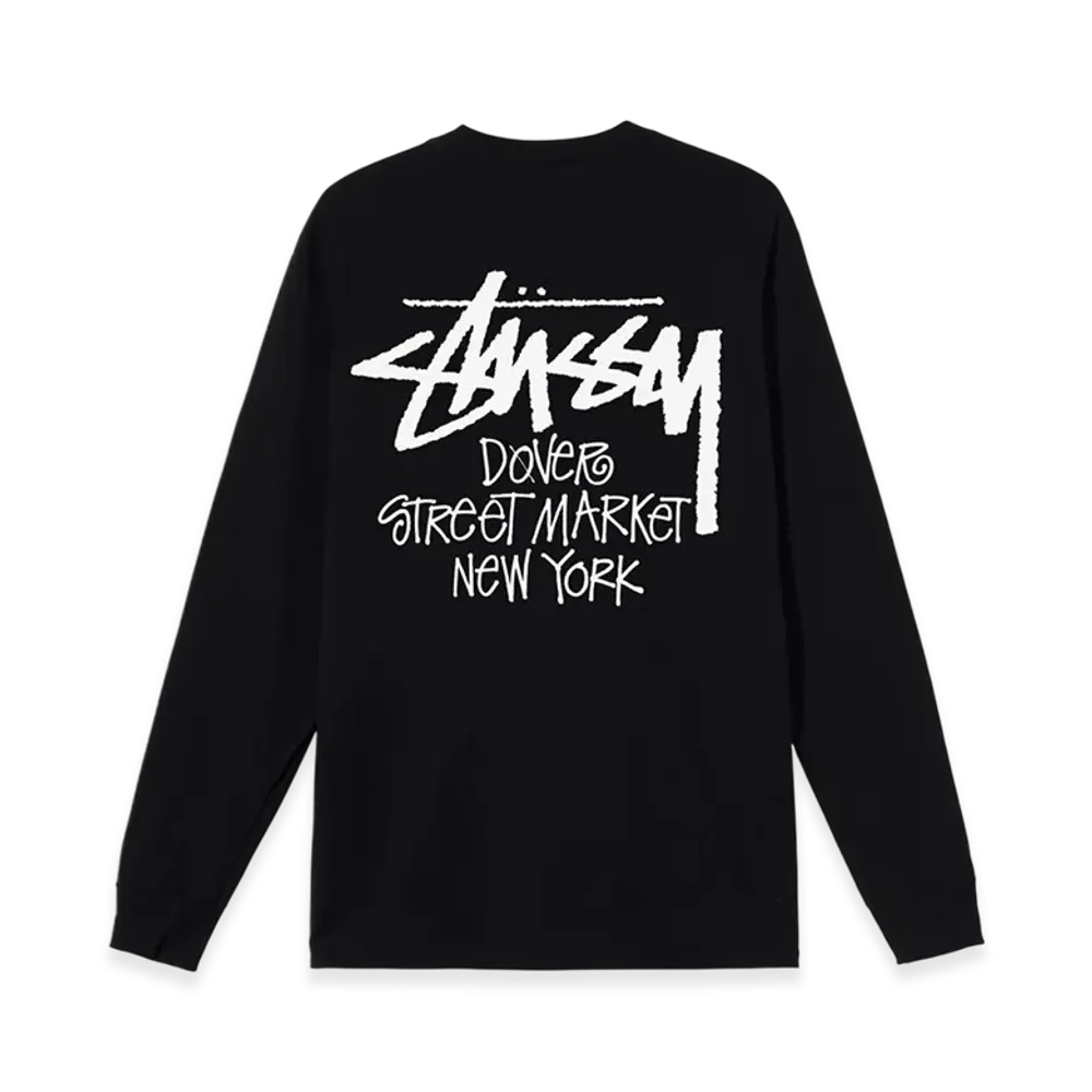 Stussy Stock DSM New York LS Tee "Black"