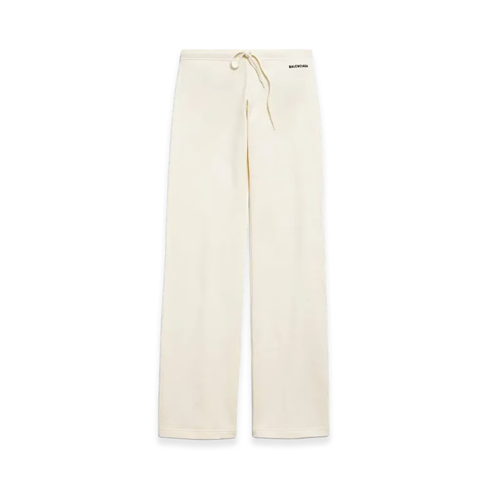 BALENCIAGA Women's Back Low Waist Sweatpants "Beige"