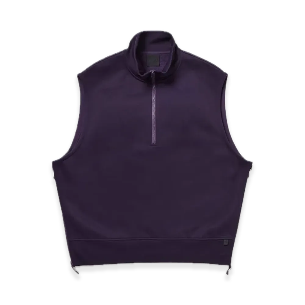 DAIWA PIER39 W's Tech Sweat Zip Vest Pullover "Purple"