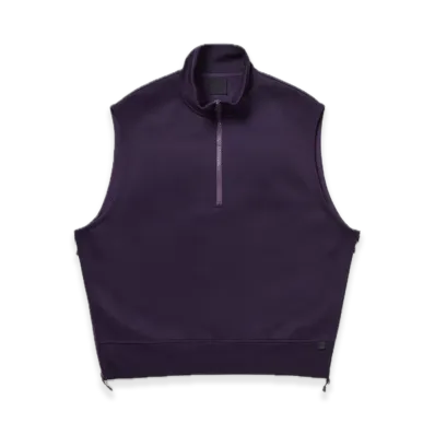 DAIWA PIER39 W's Tech Sweat Zip Vest Pullover "Purple"