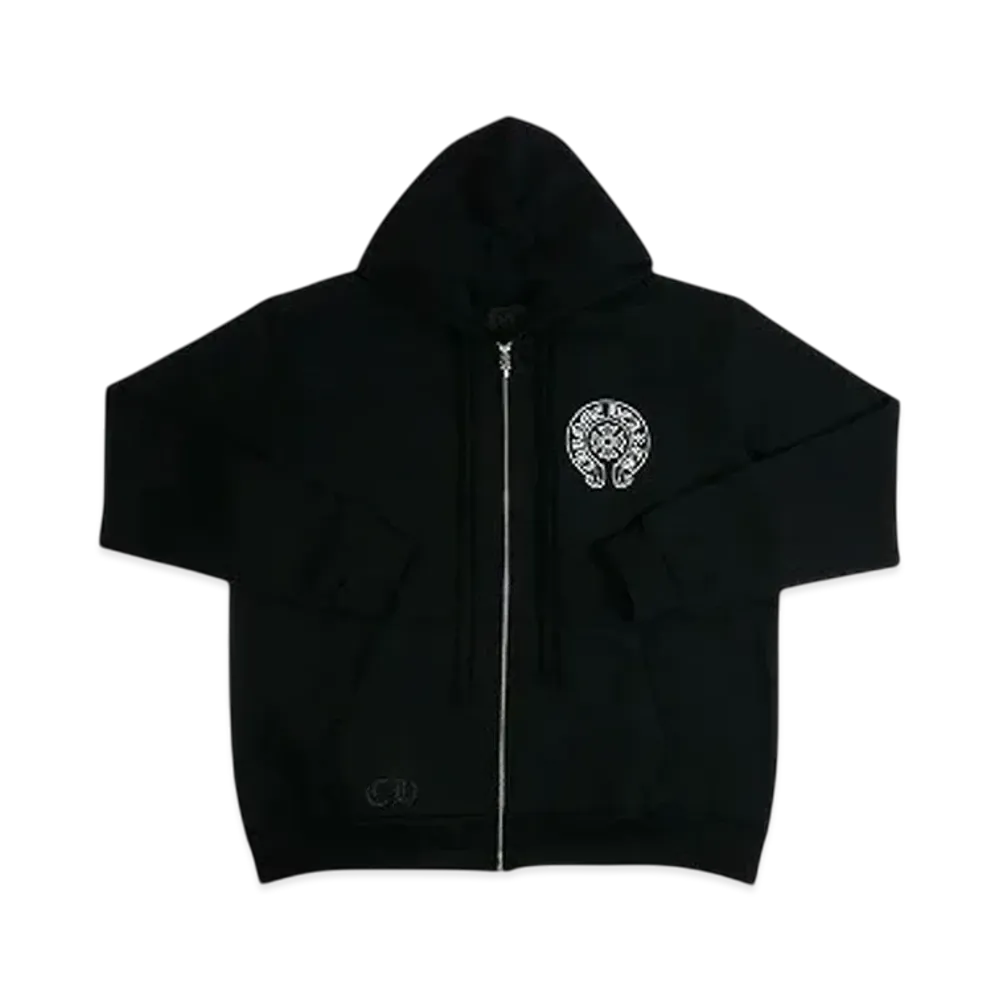 Chrome Hearts Horseshoe Zip Hoodie Tokyo Exclusive "Black"