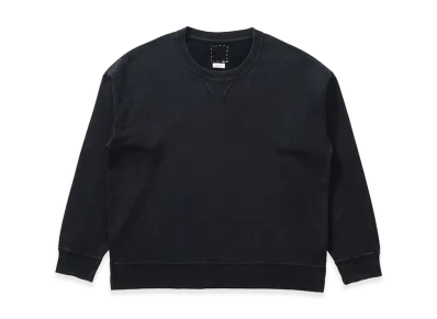 visvim Jumbo SB Sweat L/S DMGD "Black"