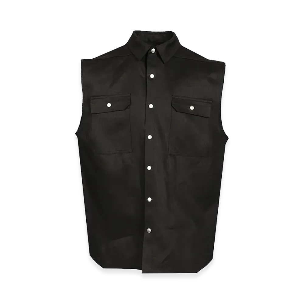 Rick Owens Jumbo Sleeveless Outershirt "Black"