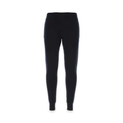 PRADA Stretch Cashmere Blend Joggers "Dark Blue"