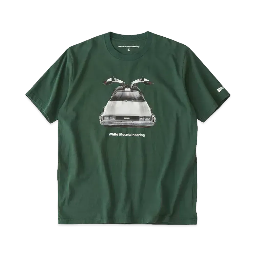White Mountaineering DELOREAN T-SHIRT "GREEN"