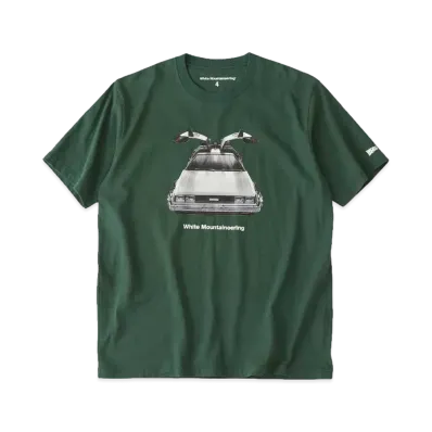 White Mountaineering DELOREAN T-SHIRT "GREEN"