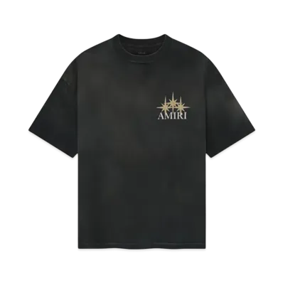AMIRI Starburst Oversized Tee "Black"