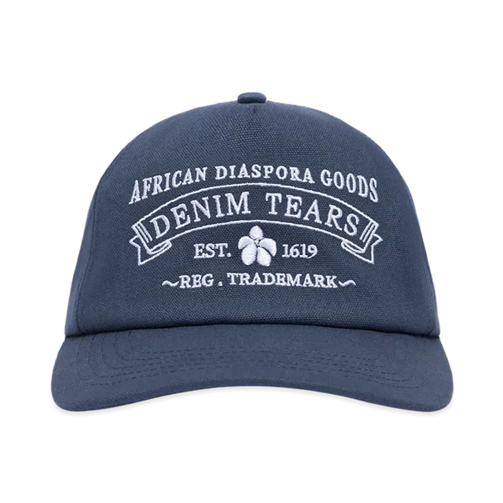 DENIM TEARS ADG Stamp Cap "Navy"