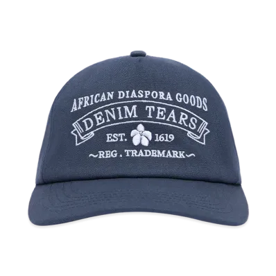 DENIM TEARS ADG Stamp Cap "Navy"