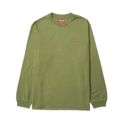 Supreme Small Box L/S Tee "Olive" (25SS)
