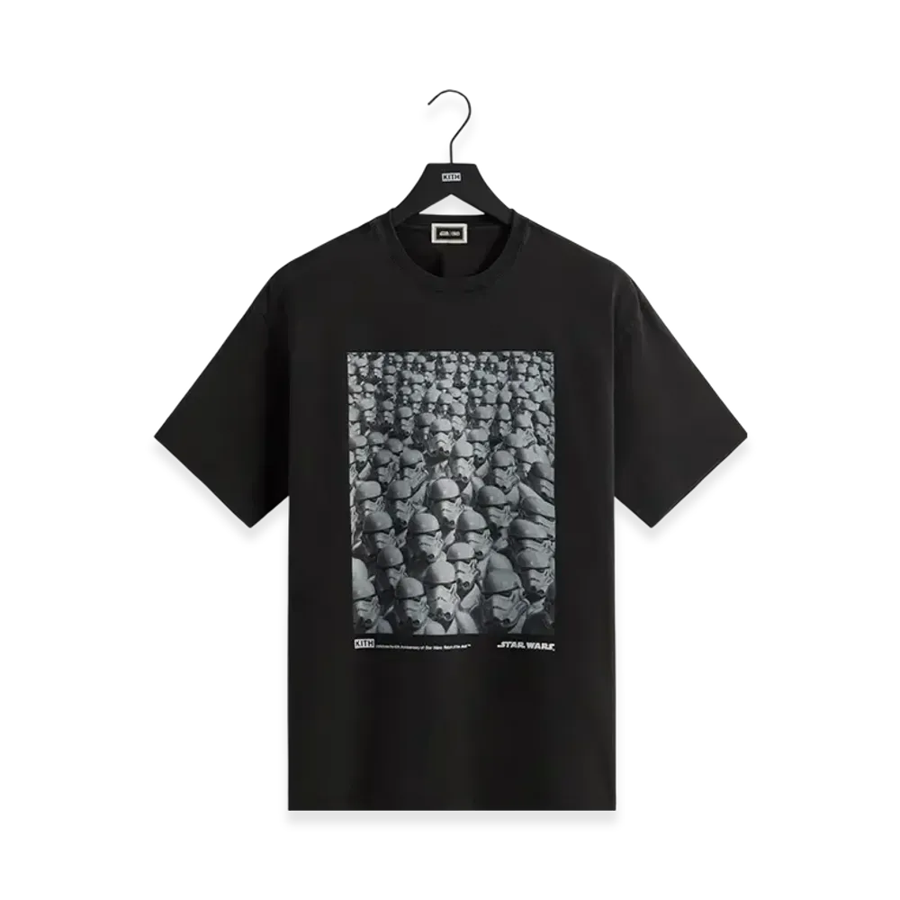 Kith x Star Wars Stormtrooper Vintage Tee "Black"