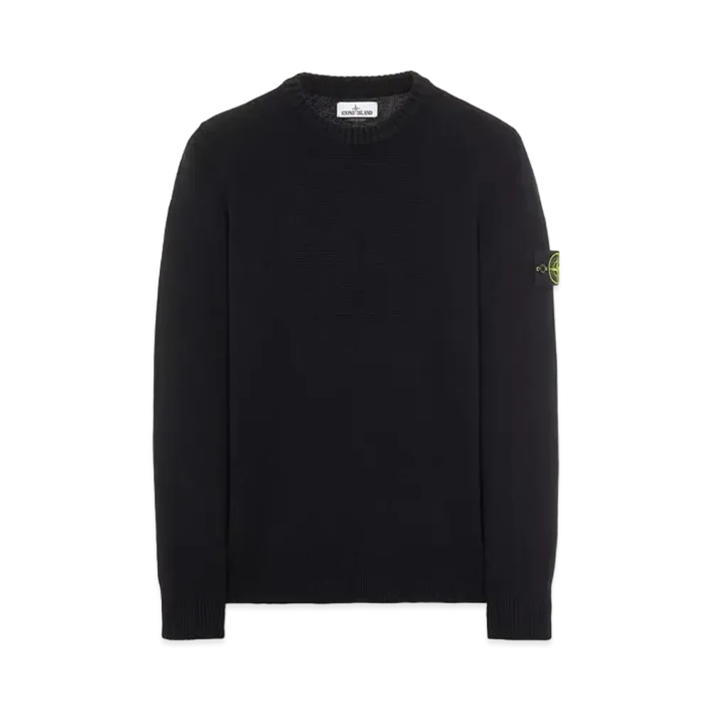 Stone Island 503A7 COMFORT WOOL-COTTON "Black"