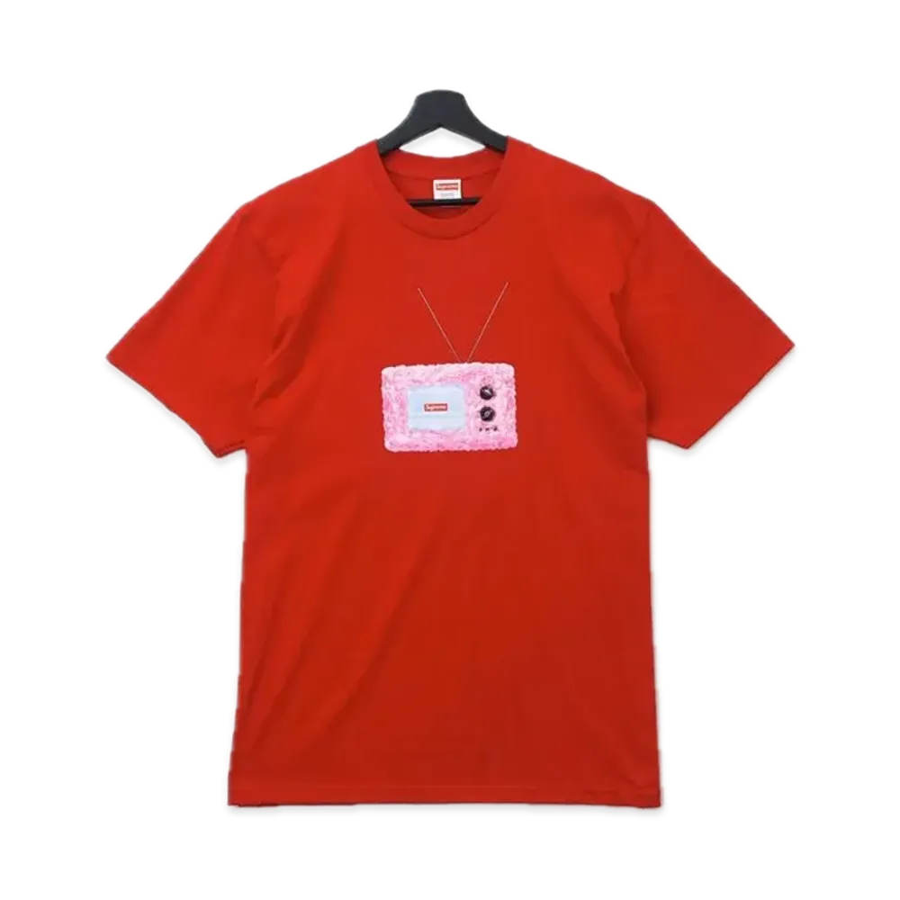 シュプリーム TV Tシャツ "レッド"