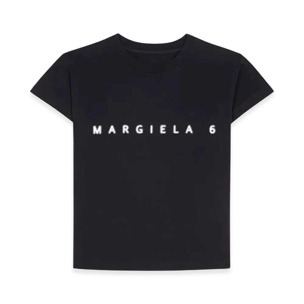 MM6 Maison Margiela Women's Glow In The Dark T-Shirt "Black"
