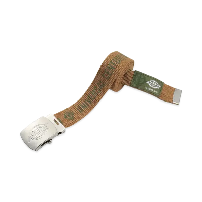 Dickies x STRICT-G Mobile Suit Gundam Webbing Belt Principality of Zeon "Khaki"