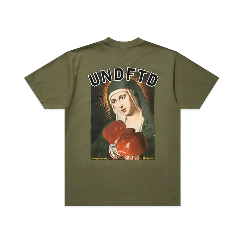 UNDEFEATED Our Lady S/S Tee "Olive"