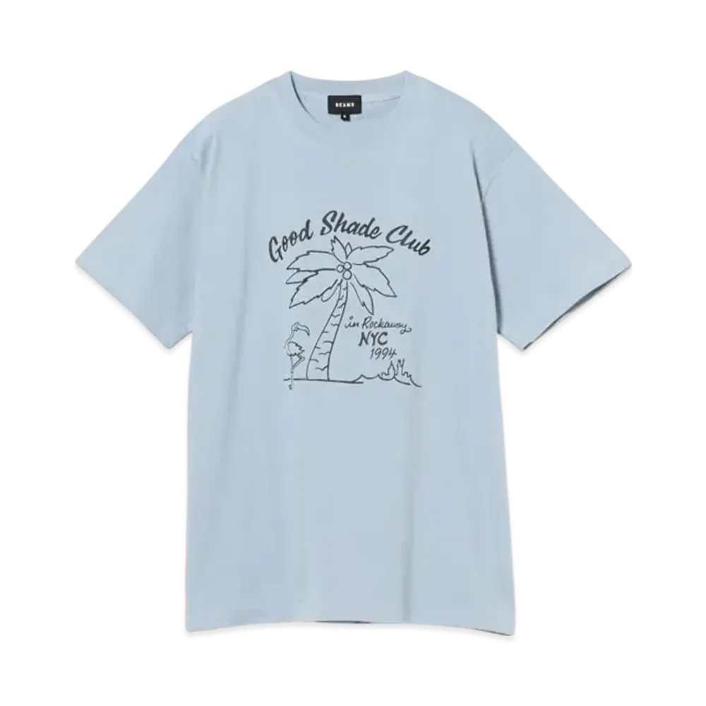 BEAMS Good Shade Club T-Shirt "AcidBlue"