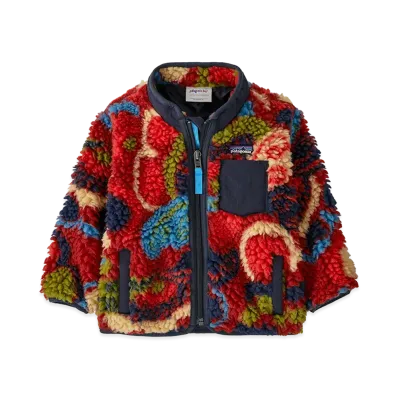 Patagonia Baby Retro-X Jacket "River River/Amanita Red"