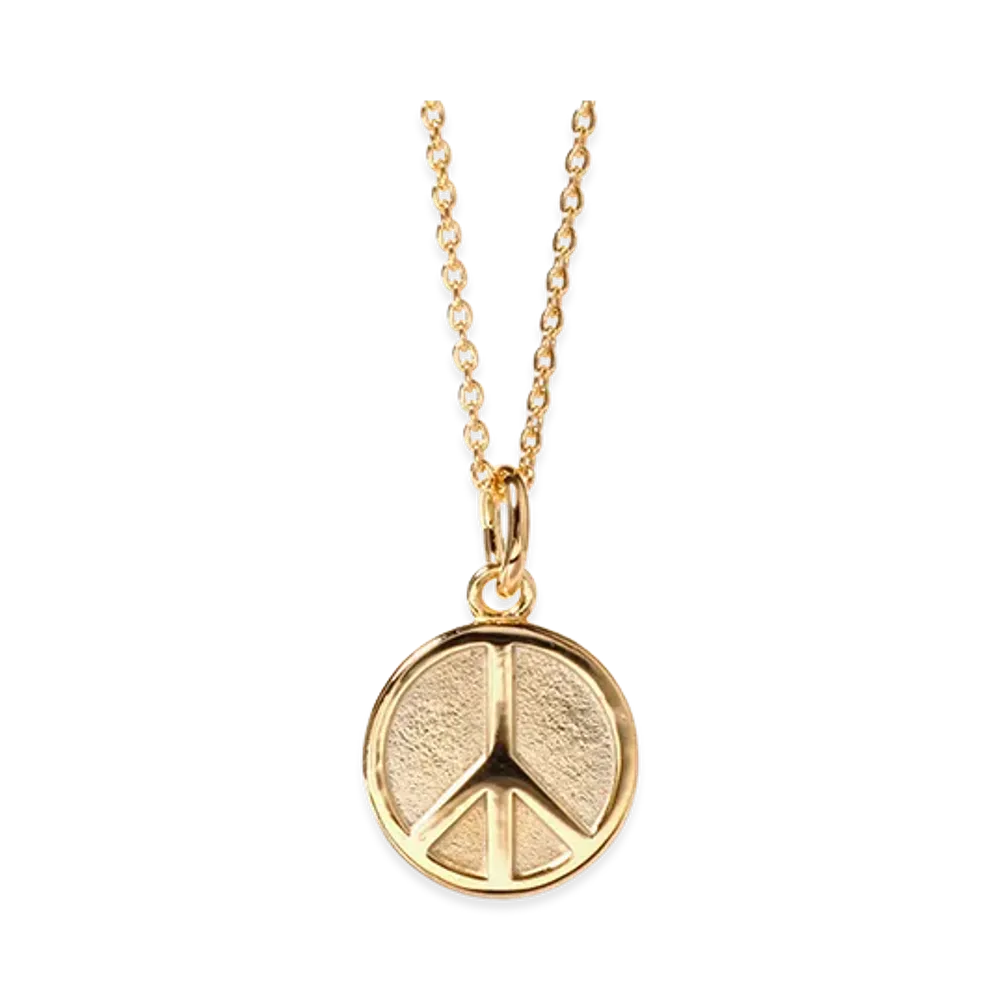 NEEDLES Pendant - Gold Plate "Peace"