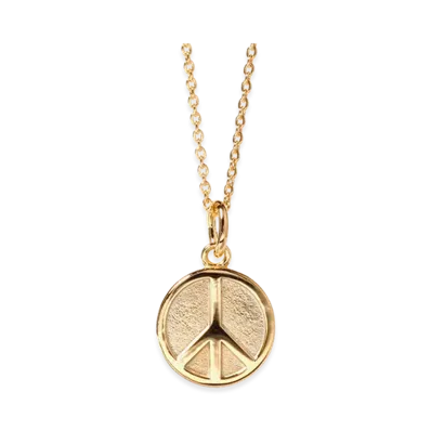 NEEDLES Pendant - Gold Plate "Peace"