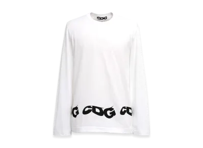 COMME des GARCONS CDG Classic Long Sleeved T-Shirt 5 "White"