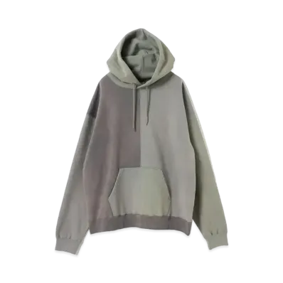 BEAMS Faded Crazy Pattern Hoodie "Gray"