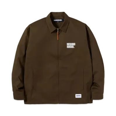 NEIGHBORHOOD Zip Work Jacket "Olive Drab"