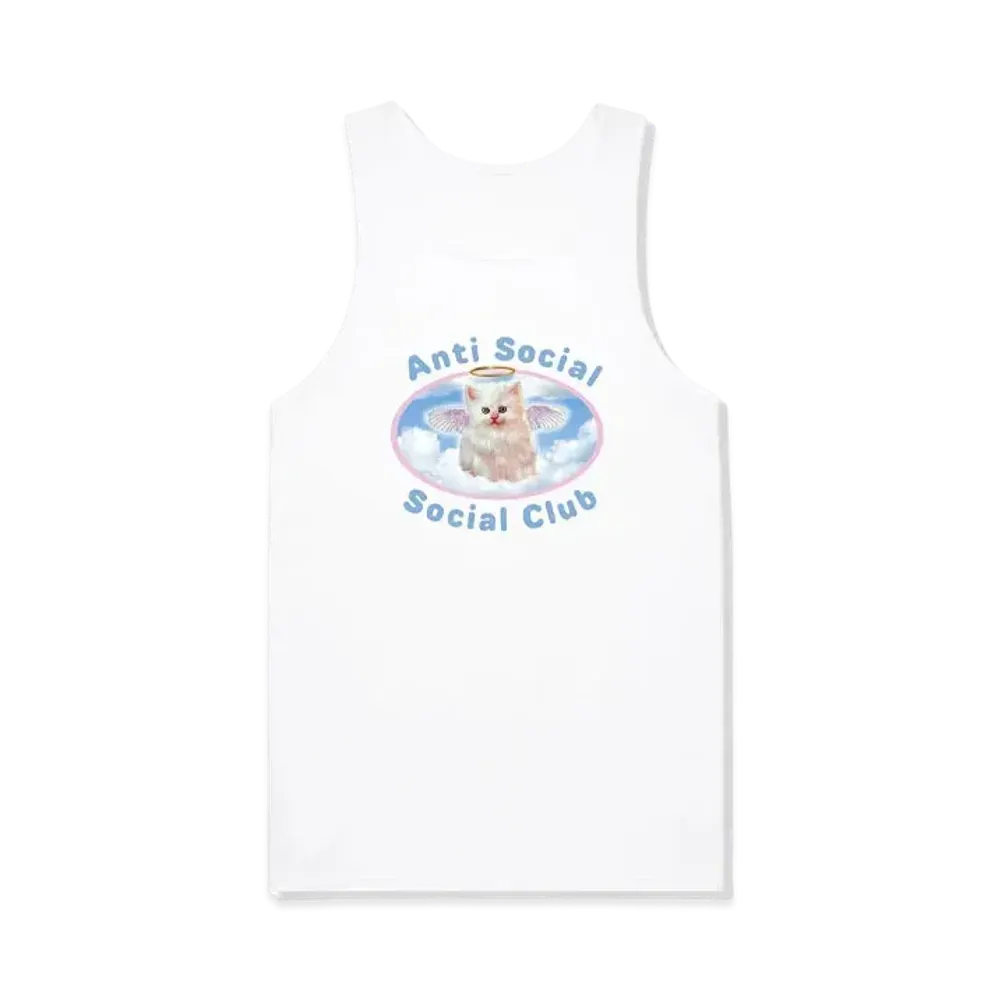 ANTI SOCIAL SOCIAL CLUB Goodbye Kitty Tank "White"