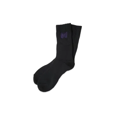 NEEDLES Rib Socks - Shetland Wool "Twilight"