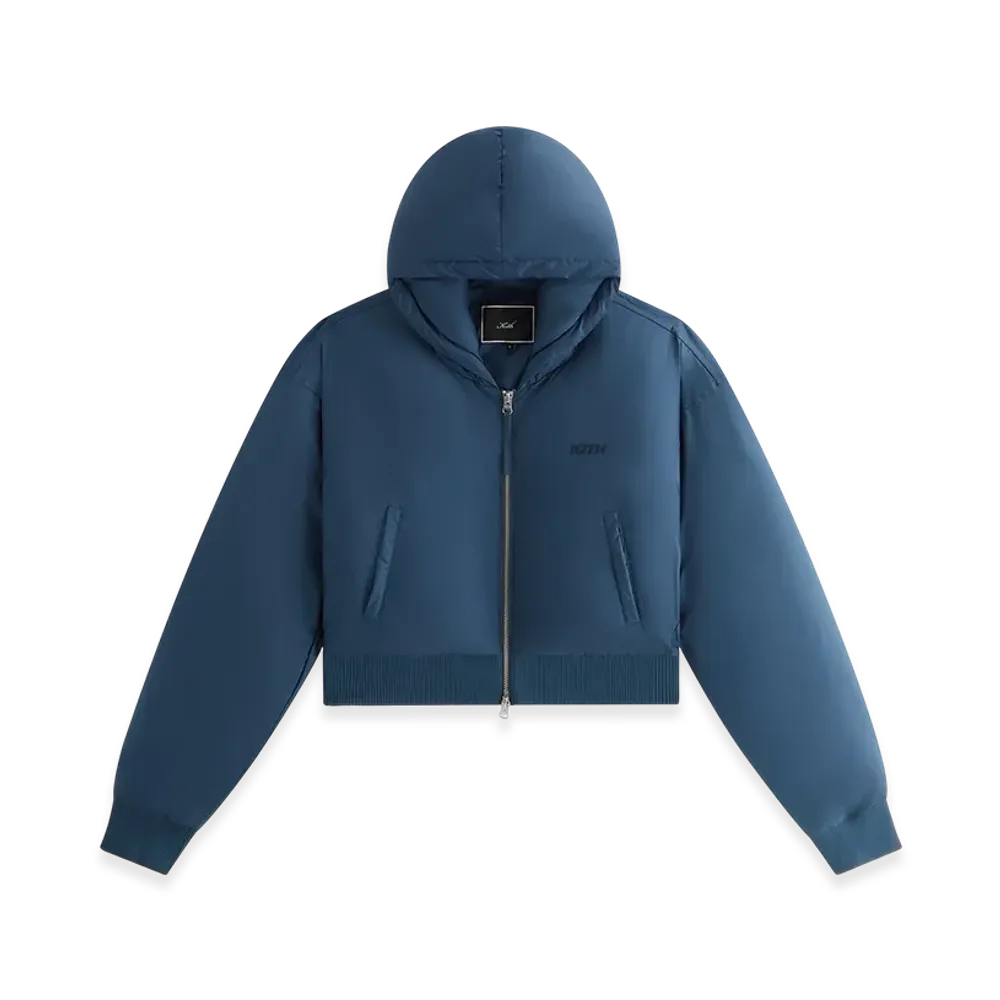 Kith Women Bex Cropped Nylon Puffer "Resolve"