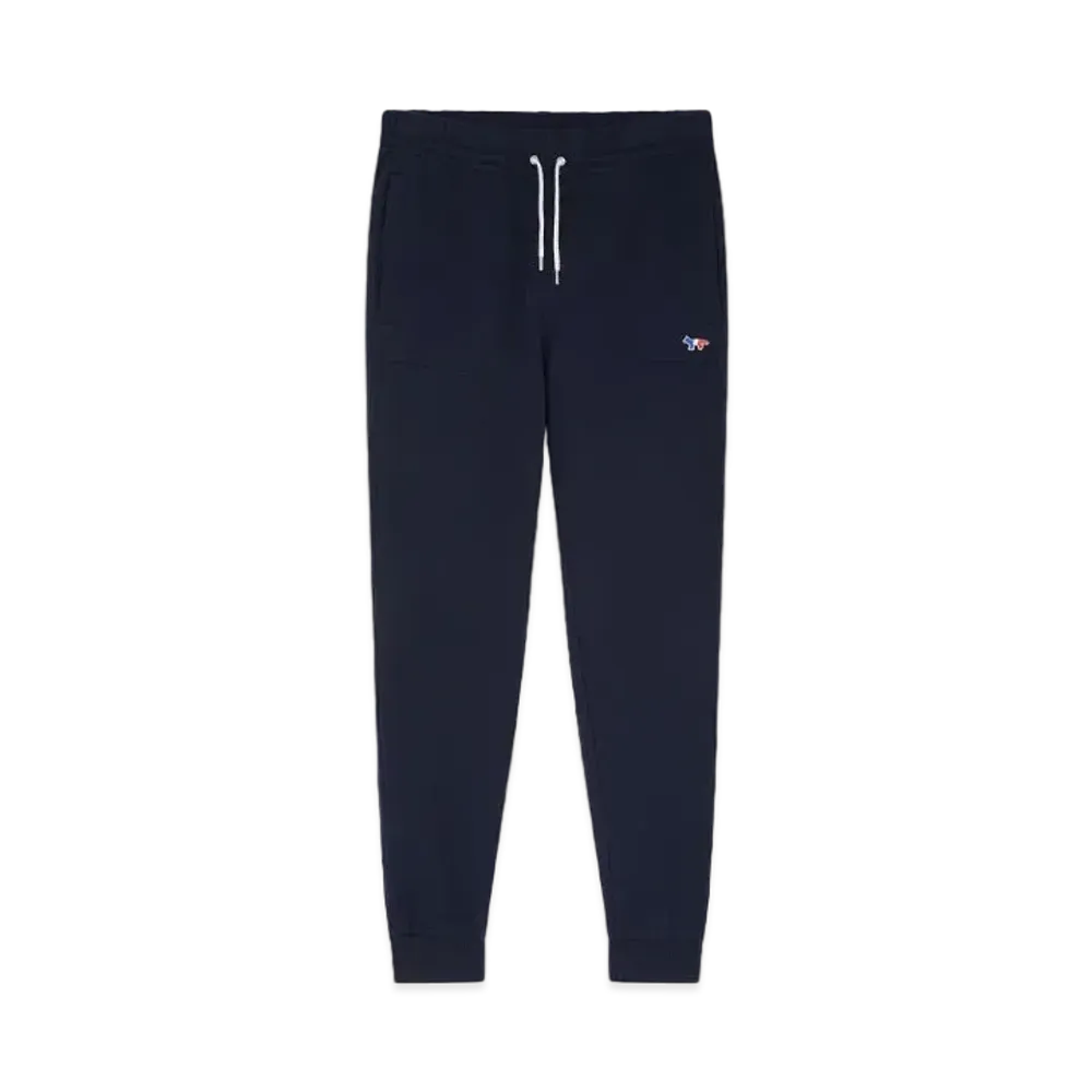 Maison Kitsune Tricolor Fox Patch Classic Jog Pants "Navy"