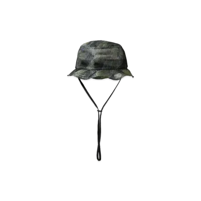 Needles x PURPLE THINGS Bucket Hat - Heavyweight Mesh "Tiger Camo/Purple"