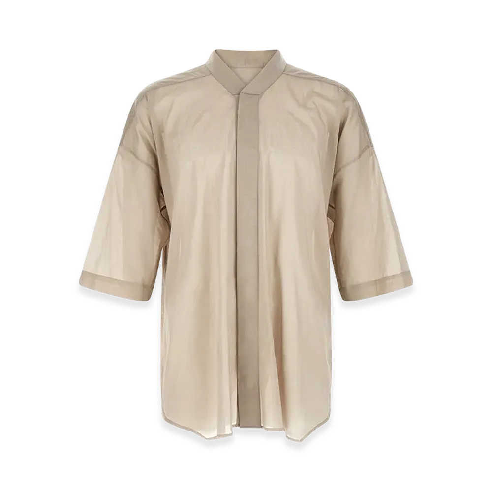 Rick Owens Jumbo Faun' Shirt "Gray"