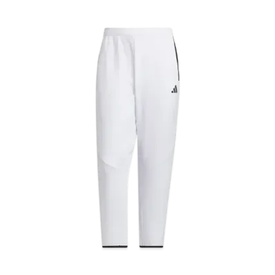 adidas Adaptation Double Knit Ankle Length Open Hem Pants "White"