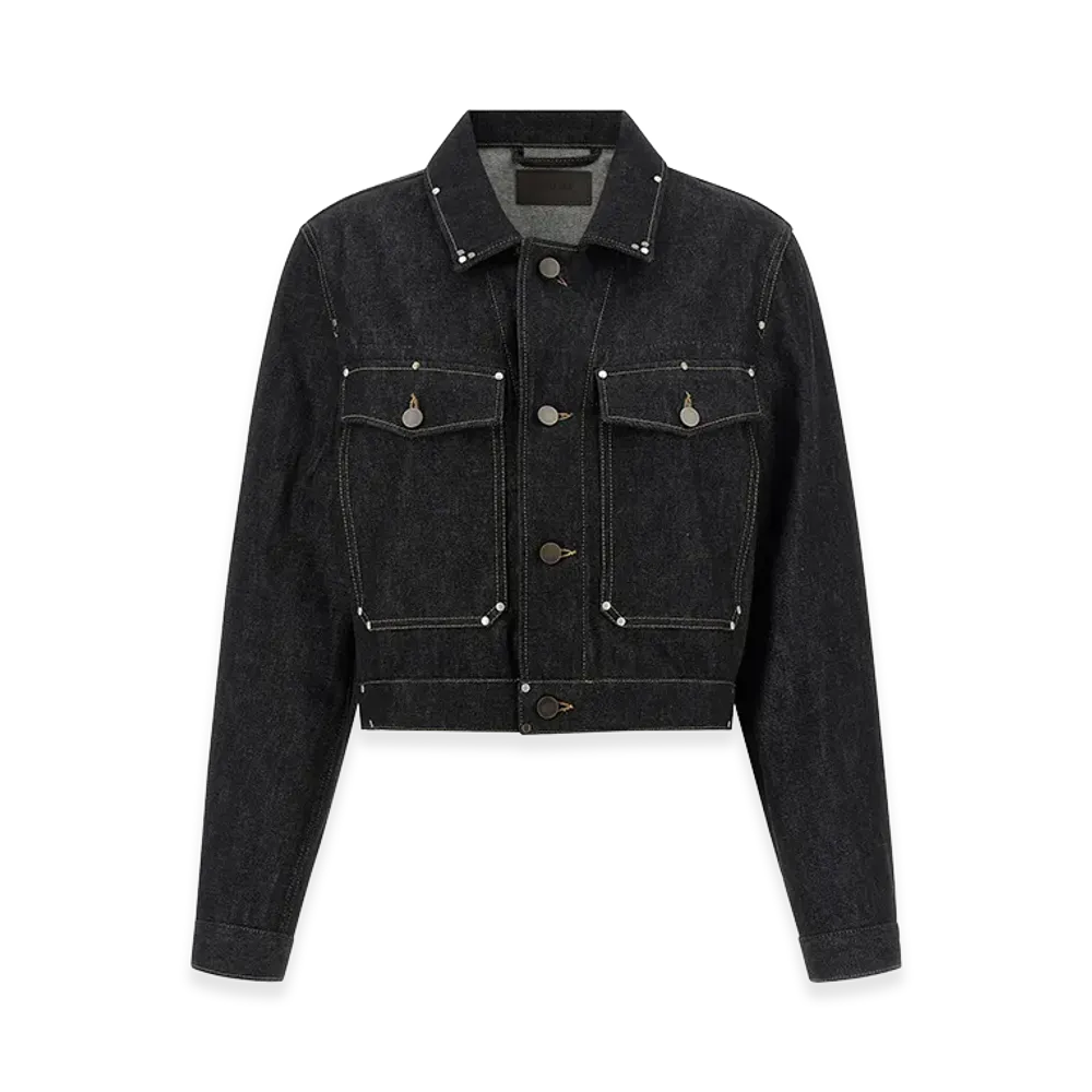 LEMAIRE Women's Denim Blouson "Black"