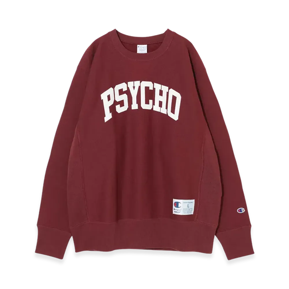 UNDERCOVER x Champion Cotton Fleece Lined Sweat Pullover "Bordeaux"