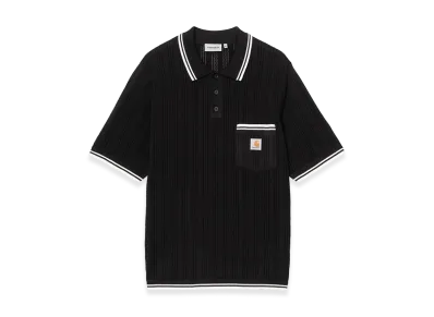 Carhartt WIP S/S Ramsey Polo "Black/Wax"