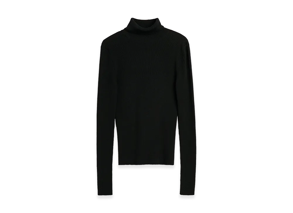 OUR LEGACY Women's Slim Funnel "Black Superfine Merino"