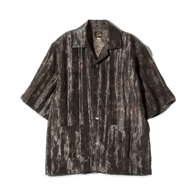 Needles Cabana Shirt - R/N Bright Cloth / Uneven Dye "Brown"